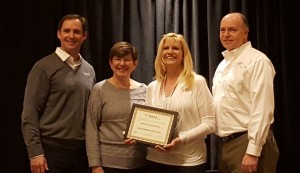 Britt Lorish and Sandy Adams are proud to win Reseller of the Year!