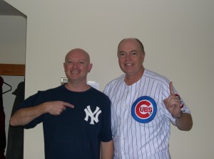 Dan Berlin and Joe Abler Supporting their Teams